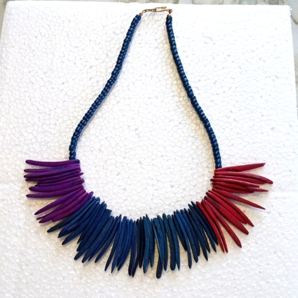 Wooden Beaded Necklace